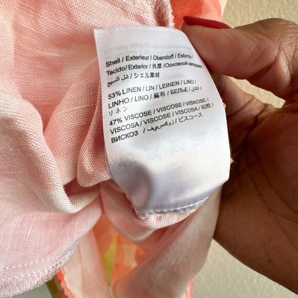 Farm Rio Anthropologie Gingham Contrast Romper - Picture 5 of 16